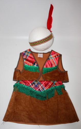 Childs indian girl costume - childs,