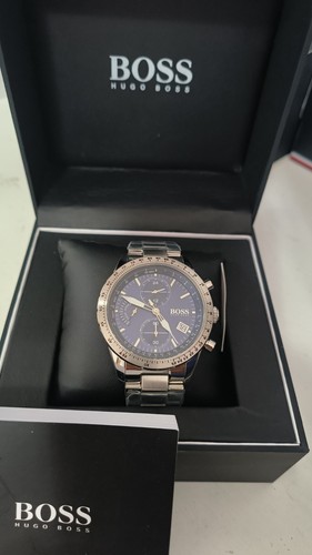Hugo boss 1513850 44mm silver - boss,