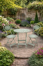 Green Cast & Wrought Iron