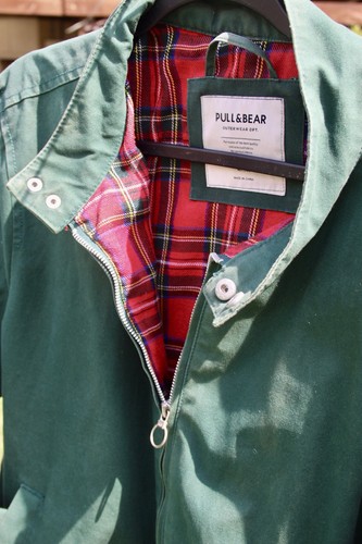 Pull bear green harrington - pull, &