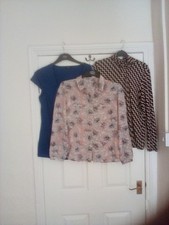 ladies Clothing Bundle Tops X 4 Size 14