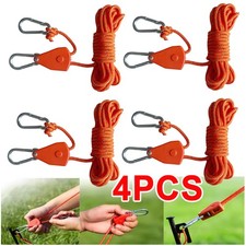 4Pcs 4M Adjustable Camping