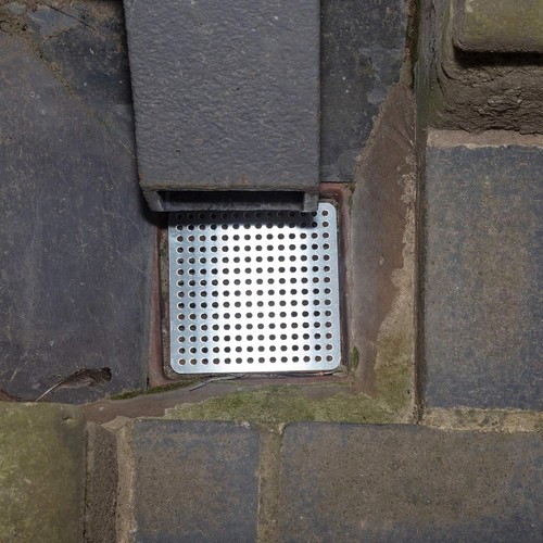 Square drain guard - drain, cover