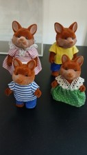 Sylvanian Baerenwald Vintage Fox Family Fab Condition!!