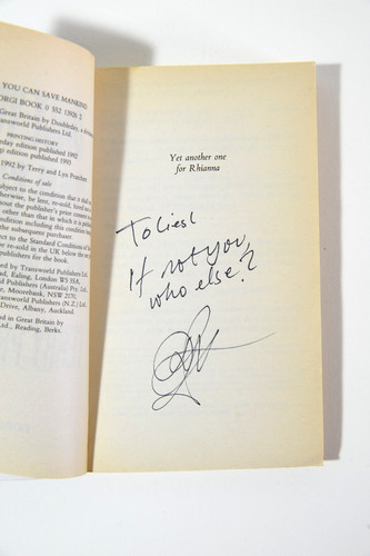 Signed only you can - *signed*, save