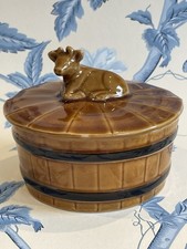 jersey cow butter dish. Vintage 1950/60s . Perfect Condition. No Chips Or Cracks