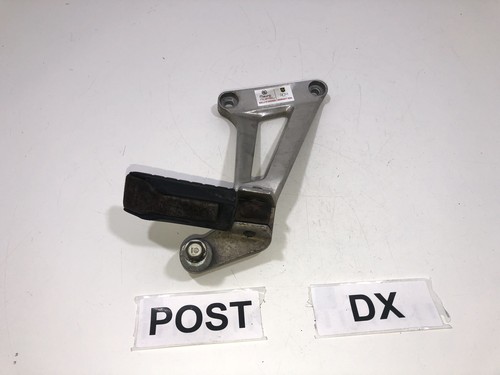Right rear footrest platform - rear,