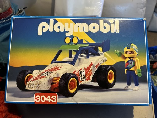 Playmobil player race car - race, and