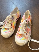 Women’s White/Multicolour Rocket Dog Trainers Size 4 New with Tags Never Worn