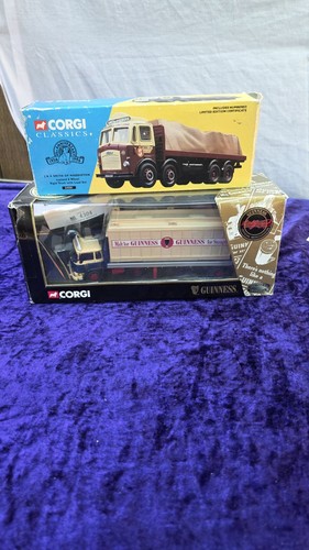 Two corgi trucks 22504 - trucks,
