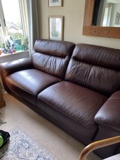 Leather Sofa. Bought one year