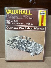 VAUXHALL CAVALIER  FWD MODELS