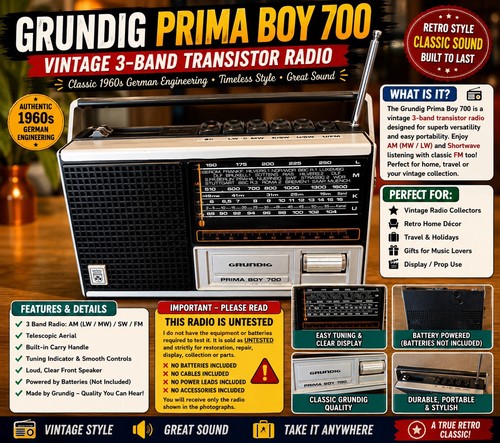 Grundig prima boy 700 - grundig,