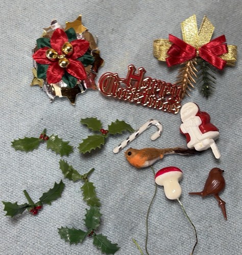 Vintage christmas cake - christmas,