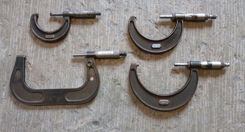 Micrometers 3 4 - micrometers, 1-2,