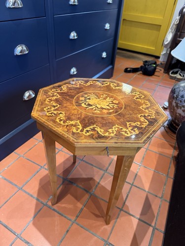 Vintage octagonal inlaid - vintage,