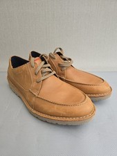 Clarks Vargo Vibe men's shoes in dark tan leather size UK 12