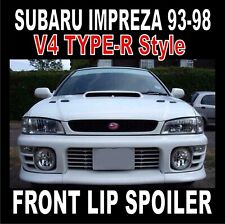 STI style front lip spoiler