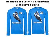 T-SHIRT x 12 Job Lot Wholesale  Bike MotoGP Kevin Schwantz Mens Size SMALL New!