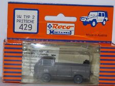 Roco Minitanks 429 Volkswagen Transporter pick up US Army olive drab