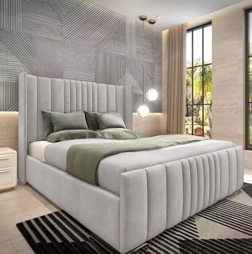 Ottoman bed winged plush - ottoman,
