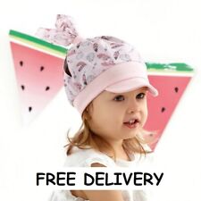 BABY RICH Cotton spring GIRLS sun HAT cap 12-24 months GIRL NEW summer BONNET