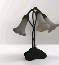 Tiffany style table lamp pond - tiffany,
