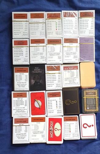 Full sets monopoly deed and - monopoly,