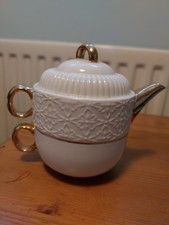 Teapot And Saucer For One