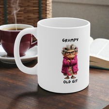 Grumpy Old Git Mug - Grumpy