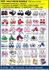 Multi BUY BUNDLE SHOES  43cm