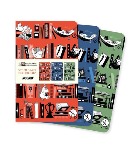 Moomin bookshelves set 3 - moomin,