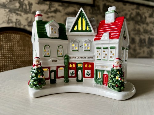 Spode miniature village - miniature,