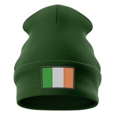 Embroidered Ireland Beanie Hat