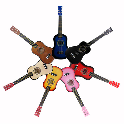 Wooden 23in guitar musical - guitar,