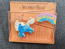 Rare Vintage 1984 My Little Pony Savings Bank/Coin Sorter G1