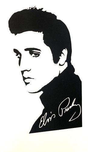 Elvis decal vinyl sticker - 1x,