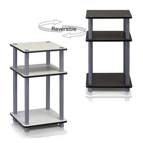 White espresso wooden tier - white,