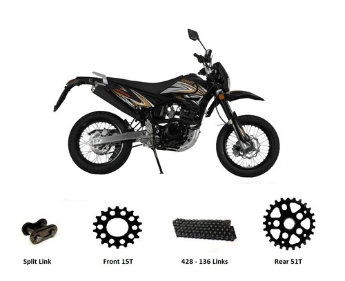 Chain sprockets set for - &,