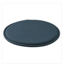 IKEA SUNNEA Chair Stool Bench Pad, Black-Blue,36X2.5CM, 804.995.85,antislip back