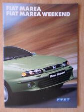 FIAT MAREA SALOON & WEEKEND orig 2001 UK Mkt Sales Brochure