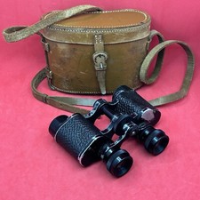 Lumiere 8x25 Binoculars (dioptre focus stuck) with original Leather Case (A1)
