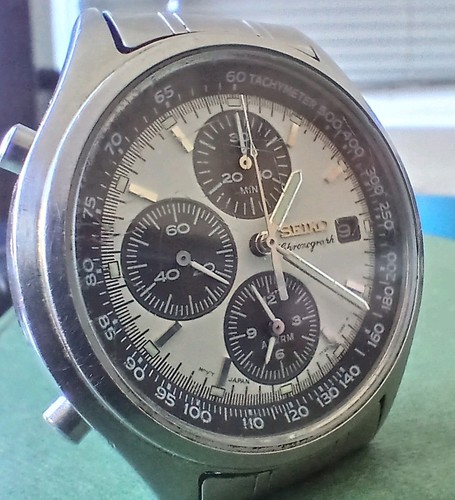 Vintage 1990s seiko 7t32 panda - 1990s,