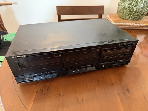 Vintage pioneer stereo double - stereo,