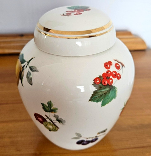 Vintage crown devon ginger jar - vintage,