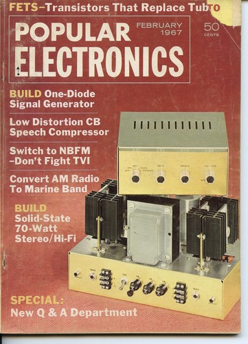 Popular electronics magazine - electronics,