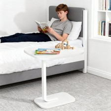 White Oval Shaped Side End