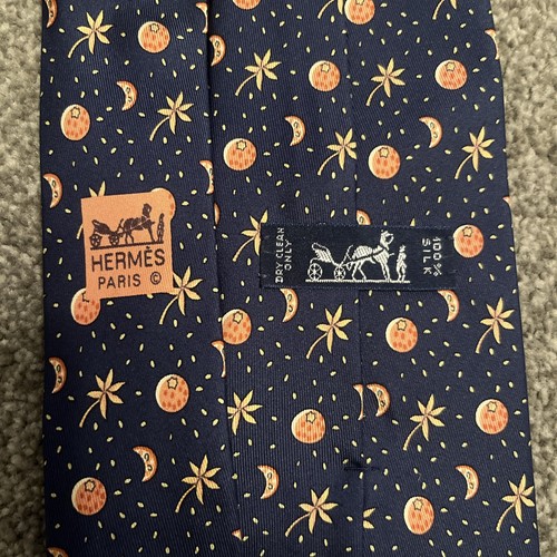 Hermès men tie 100 - tie, 100%
