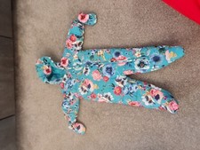 Next baby girls floral Teal