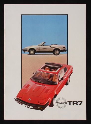 Vintage triumph tr7 car - vintage,